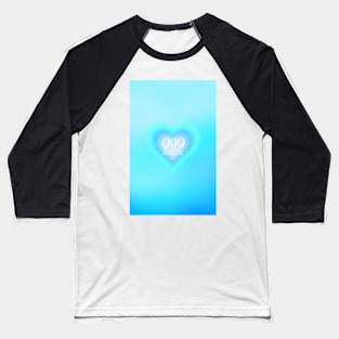 Angel Number 999 Heart Aura Baseball T-Shirt